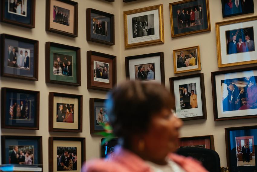 Rep. Ernie Bernice Johnson, D-TX 30th District, has been a Congresswoman since 1993. Photographed at her office in the Rayburn House Office Building in Washington, D.C., on July 10, 2019.