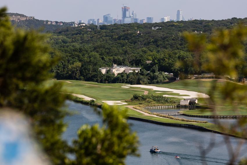 The Austin skyline on July 13, 2022.