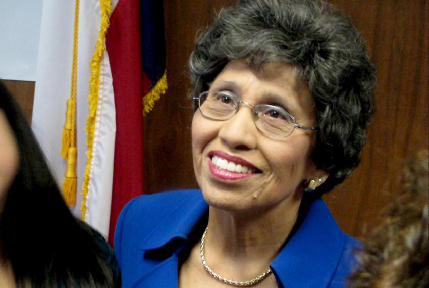 Democrat Linda Chavez-Thompson on January 4, 2010