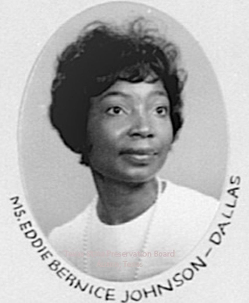 An official portrait of then-state Rep. Eddie Bernice Johnson, D-Dallas, in her first term in 1973, the 63rd legislative session.
