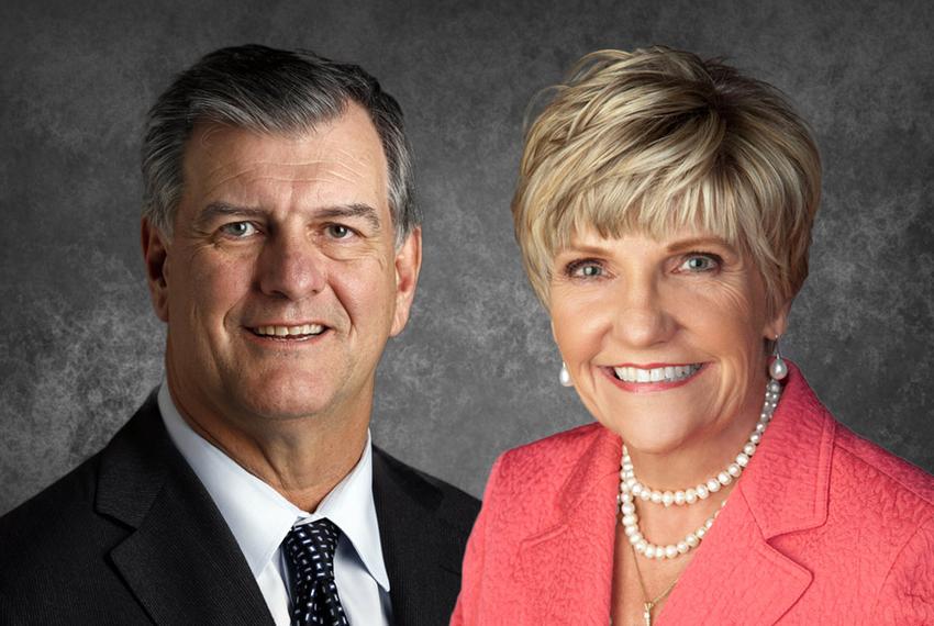 Dallas Mayor Mike Rawlings and Fort Worth Mayor Betsy Price